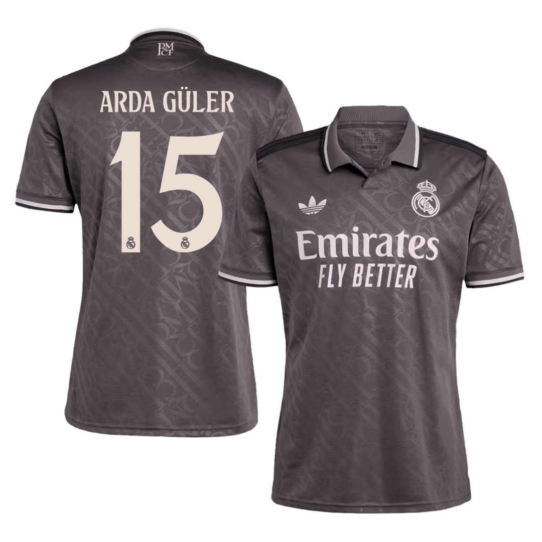 Třetí Fotbalový Dres Real Madrid 24/25 ARDA GÜLER #15