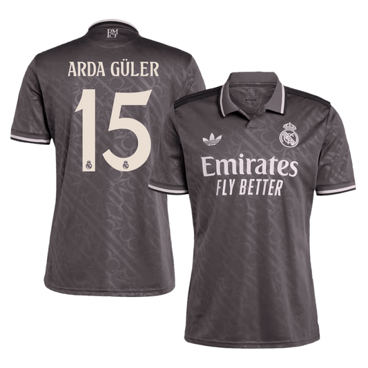 Třetí Fotbalový Dres Real Madrid 24/25 ARDA GÜLER #15