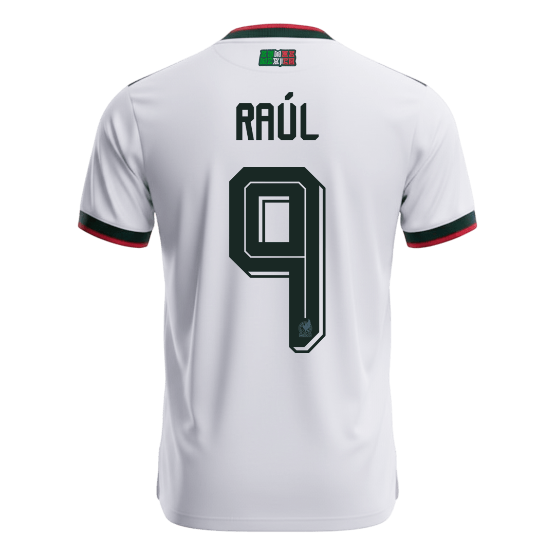 Mexiko venkovní fotbalový dres MS 2026 RAÚL #9