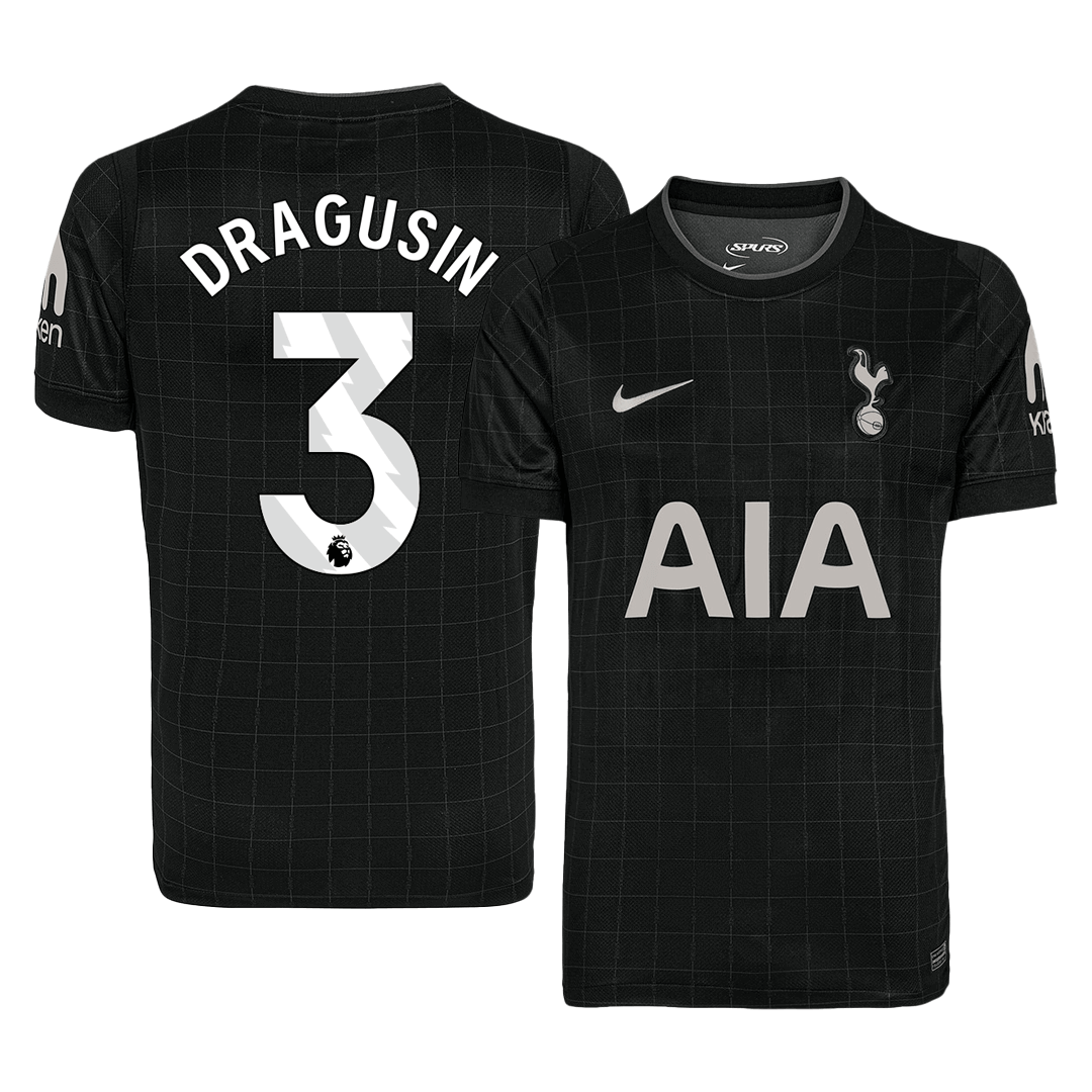Tottenham Hotspur venkovní fotbalový dres 2025/26 DRAGUSIN #3