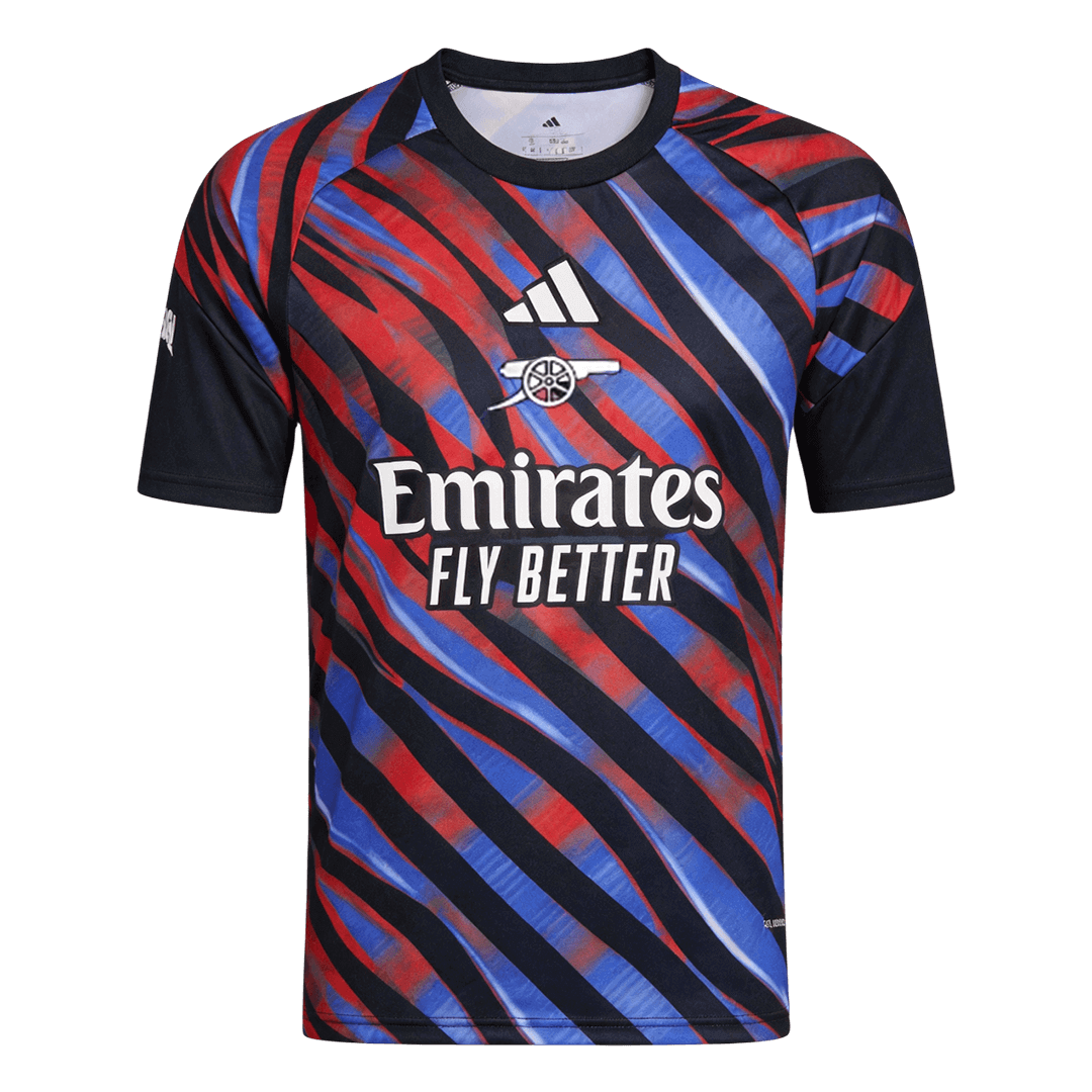 Arsenal předzápasový fotbalový dres 2025/26 - Blue&Red