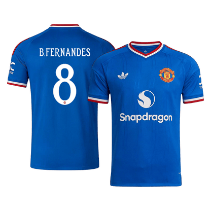 Manchester United venkovní fotbalový dres 2026/27 B. FERNANDES #8 UCL