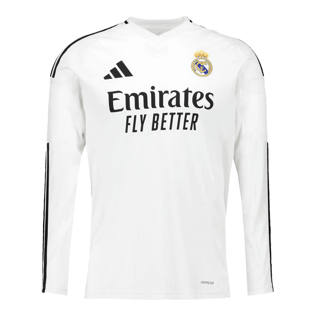 Domácí Fotbalový Dres Real Madrid 24/25 Long Sleeve