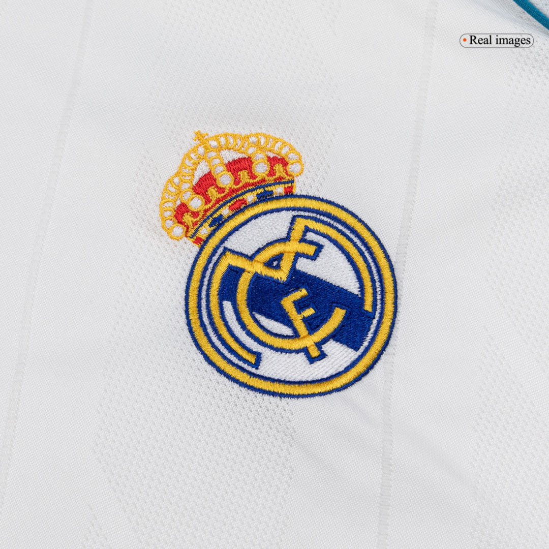 Domácí Retro Dres Real Madrid 2017/18 Retro Long Sleeve KROOS #8