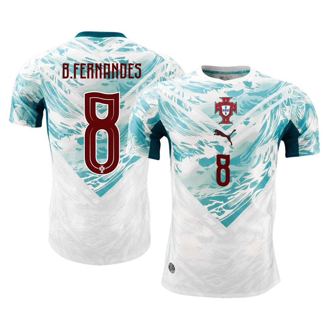 Portugalsko venkovní dres MS 2026 hráčská verze B.FERNANDES #8