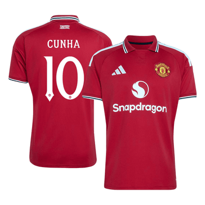 Manchester United domácí fotbalový dres 2026/27 CUNHA #10 UCL