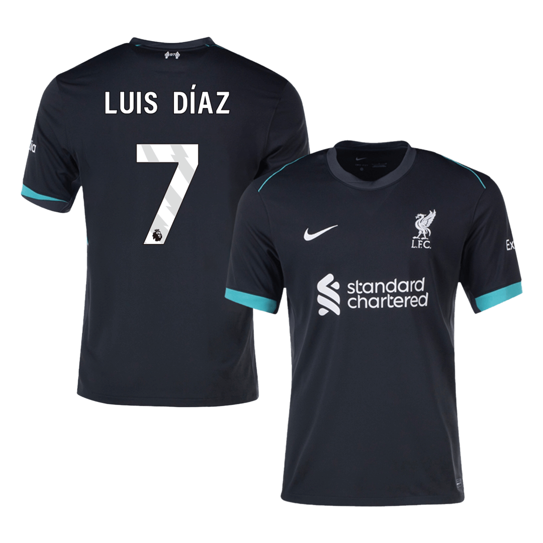 Venkovní Fotbalový Dres Liverpool 24/25 LUIS DÍAZ #7