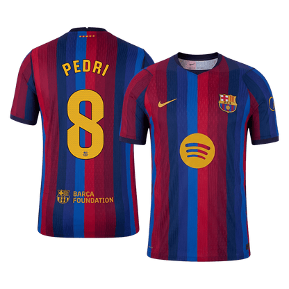 Barcelona domácí dres 2026/27 hráčská verze PEDRI #8