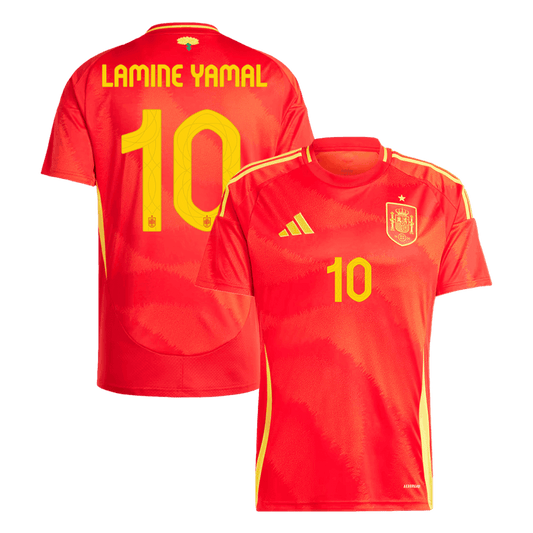 Domácí Fotbalový Dres Spain 2024 LAMINE YAMAL #10