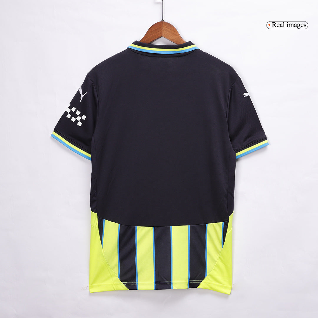 Venkovní Fotbalový Dres Manchester City 24/25 HAALAND #9 UCL