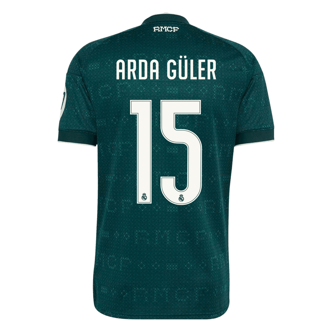 Real Madrid venkovní fotbalový dres 2026/27 ARDA GÜLER #15