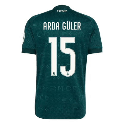 Real Madrid venkovní fotbalový dres 2026/27 ARDA GÜLER #15