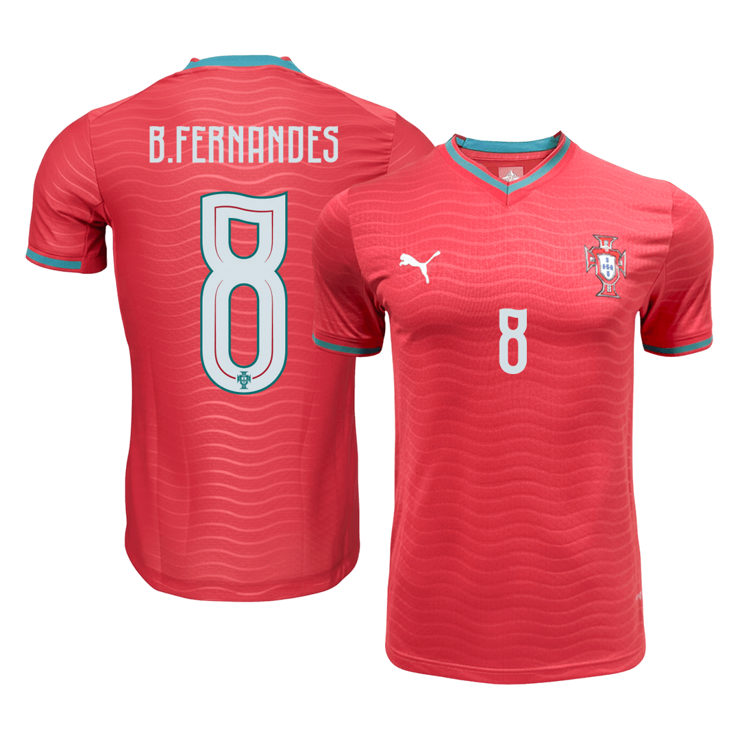 Portugalsko domácí dres MS 2026 hráčská verze B.FERNANDES #8
