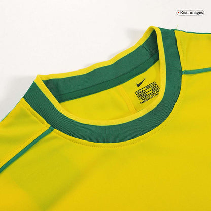 Domácí Retro Dres Brazil 1998 RONALDO #9