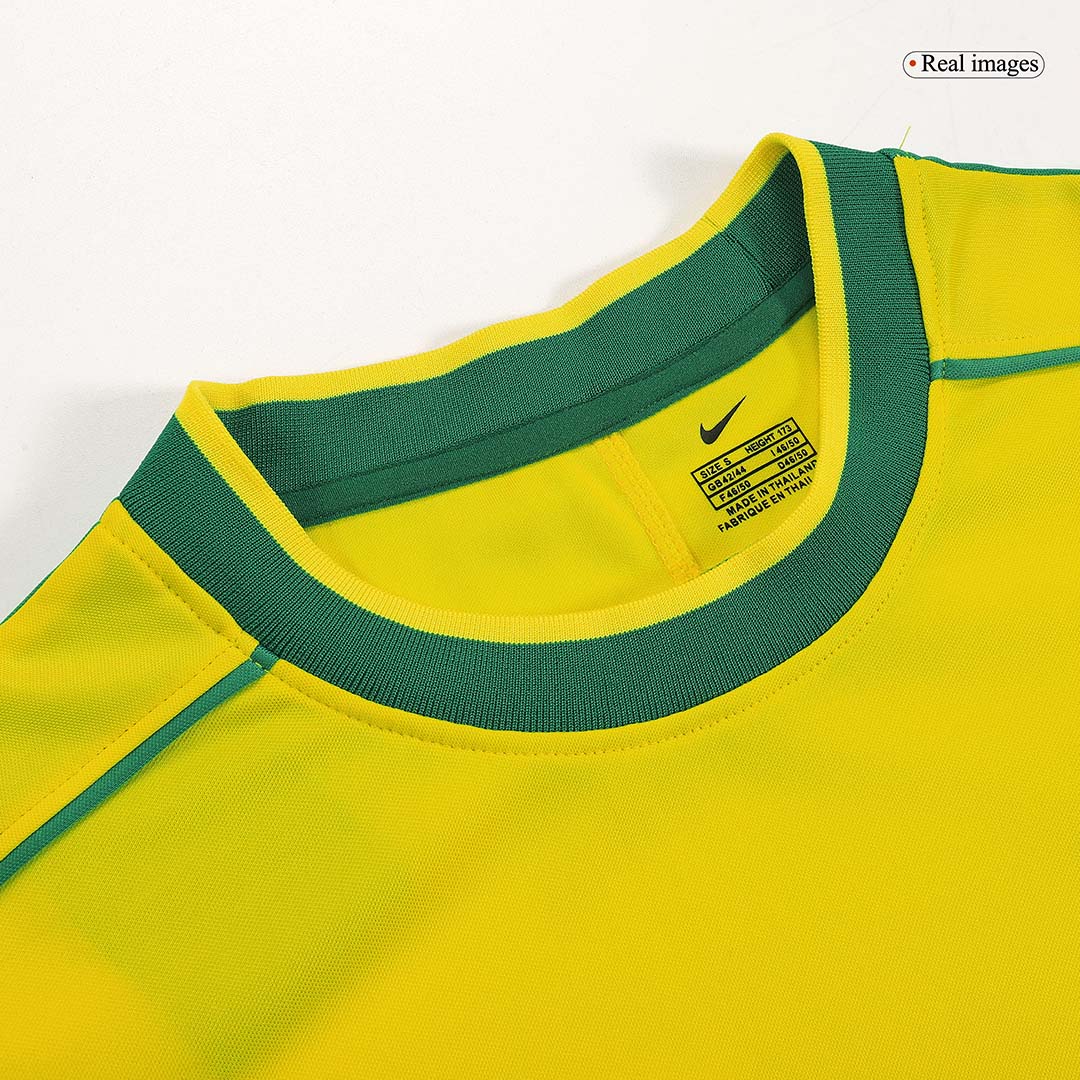 Domácí Retro Dres Brazil 1998 RONALDO #9