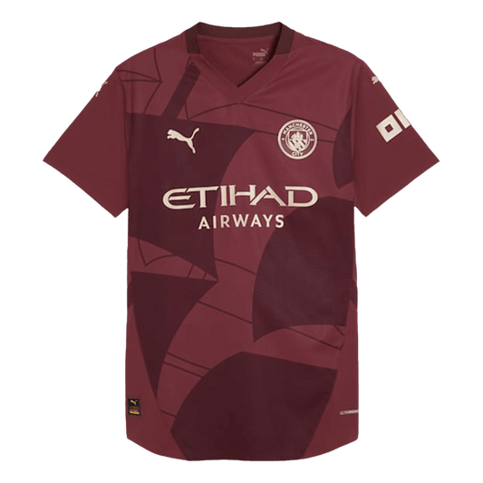 Třetí Fotbalový Dres Manchester City 24/25 Authentic