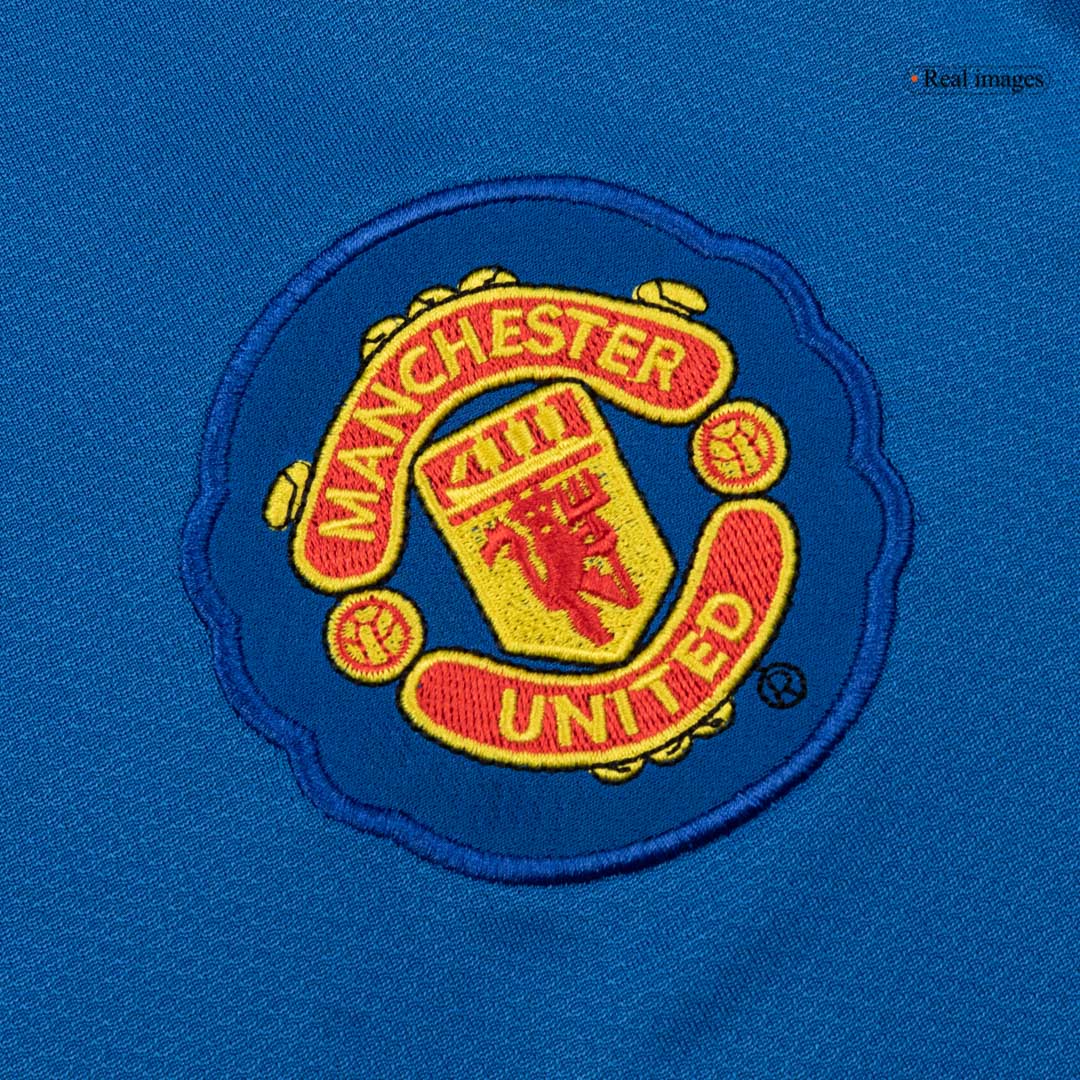 Manchester United třetí retro dres 2008/09 dlouhý rukáv