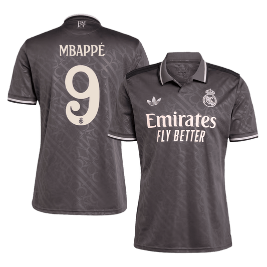 Třetí Fotbalový Dres Real Madrid 24/25 MBAPPÉ #9