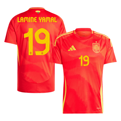 Domácí Fotbalový Dres Spain 2024 LAMINE YAMAL #19