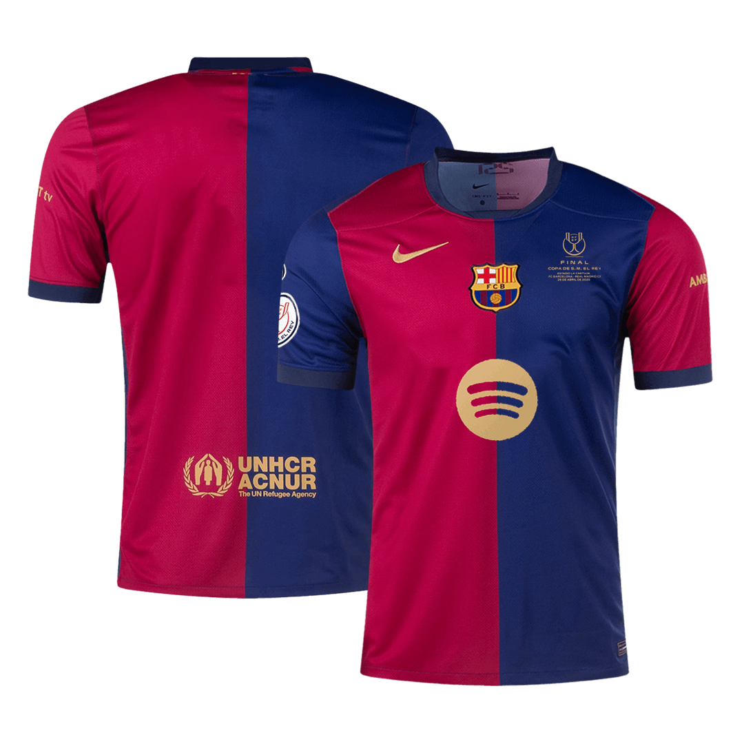 Domácí Fotbalový Dres Barcelona 24/25 - Copa del Rey Final