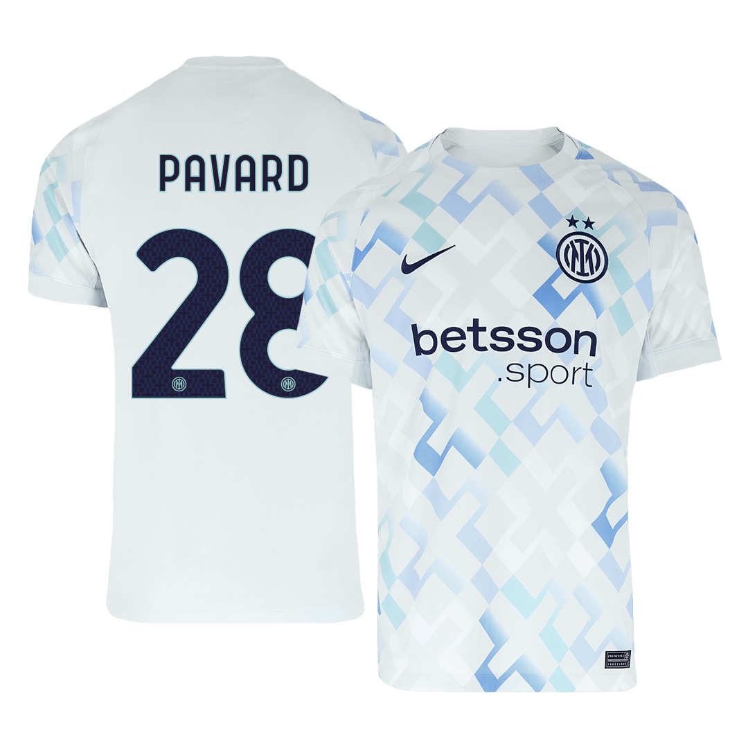 Inter Milán venkovní fotbalový dres 2025/26 PAVARD #28