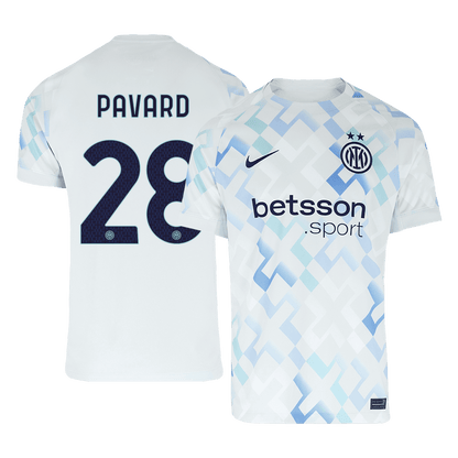 Inter Milán venkovní fotbalový dres 2025/26 PAVARD #28