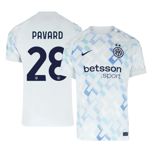 Inter Milán venkovní fotbalový dres 2025/26 PAVARD #28