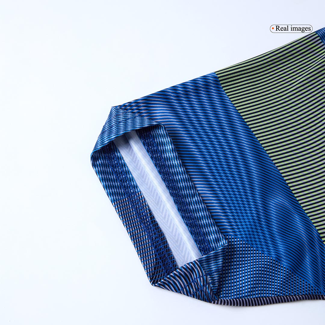 Real Madrid předzápasový fotbalový dres 2025/26 - modrá