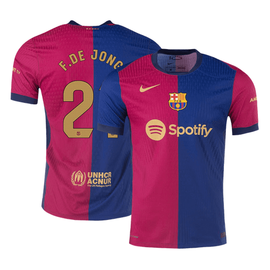 Domácí Fotbalový Dres Barcelona 24/25 Authentic F.DE JONG #21