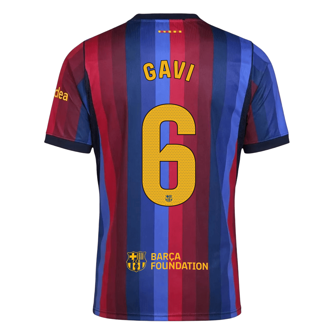 Barcelona domácí fotbalový dres 2026/27 GAVI #6