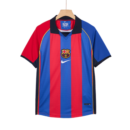 Domácí Retro Dres Barcelona 2001/02 XAVI #6