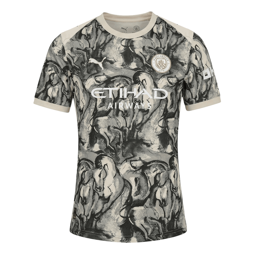 Manchester City fotbalový dres 2025/26 Rok koně