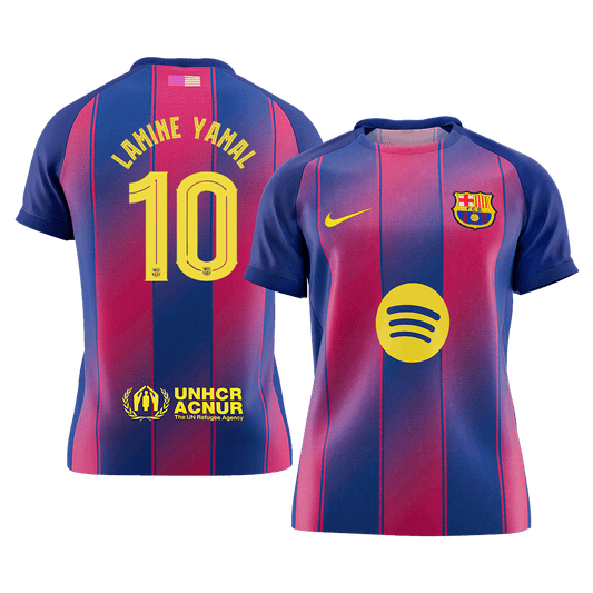 Domácí Fotbalový Dres Barcelona 25/26 LAMINE YAMAL #10 UCL