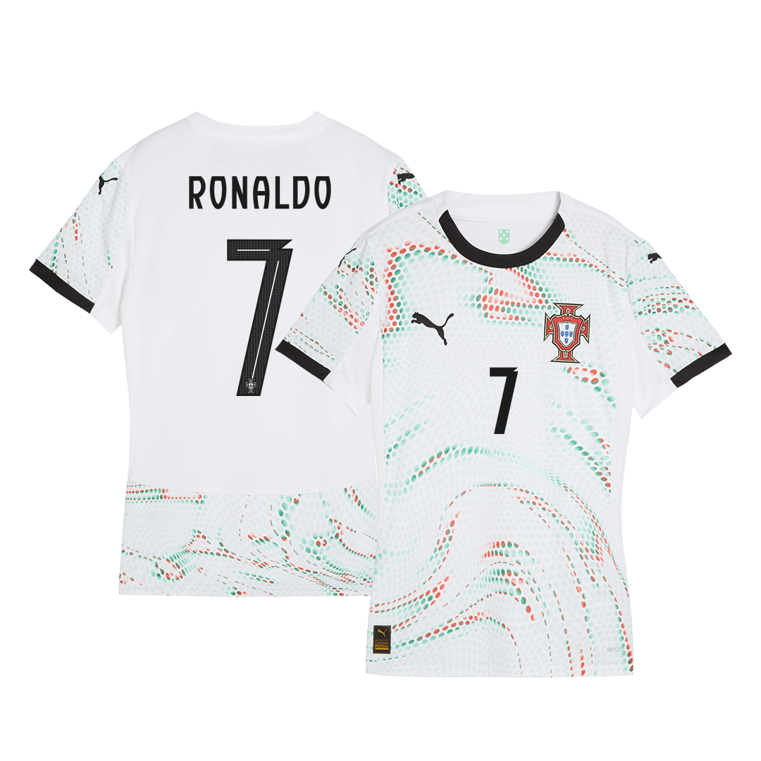 Dámský Venkovní Fotbalový Dres Portugal 2025 RONALDO #7