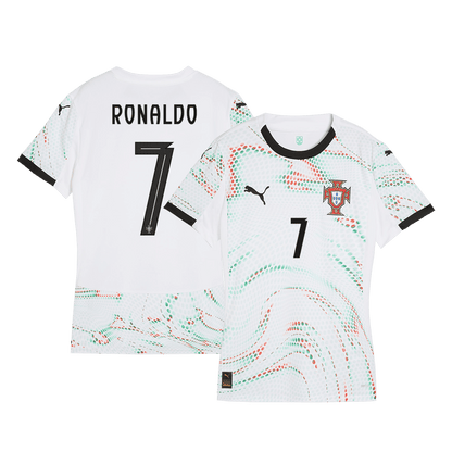 Dámský Venkovní Fotbalový Dres Portugal 2025 RONALDO #7