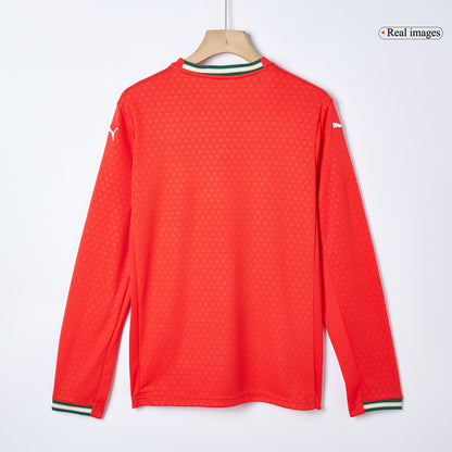 Domácí Fotbalový Dres Portugal Long Sleeve