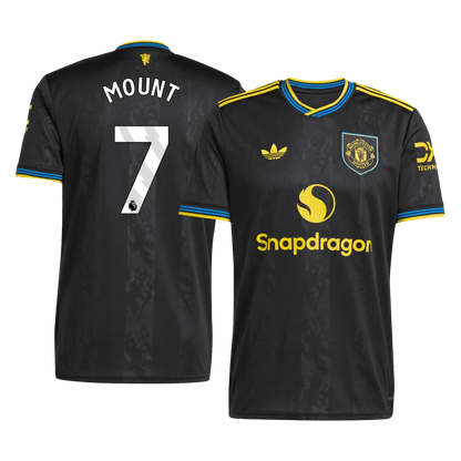 Manchester United třetí fotbalový dres 2025/26 MOUNT #7