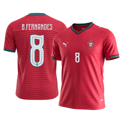Portugalsko domácí fotbalový dres MS 2026 B.FERNANDES #8