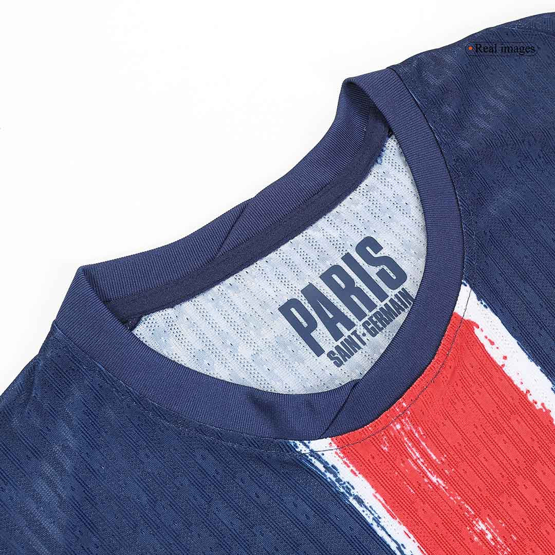 Domácí Fotbalový Dres PSG 24/25 Authentic KVARATSKHELIA #7 UCL