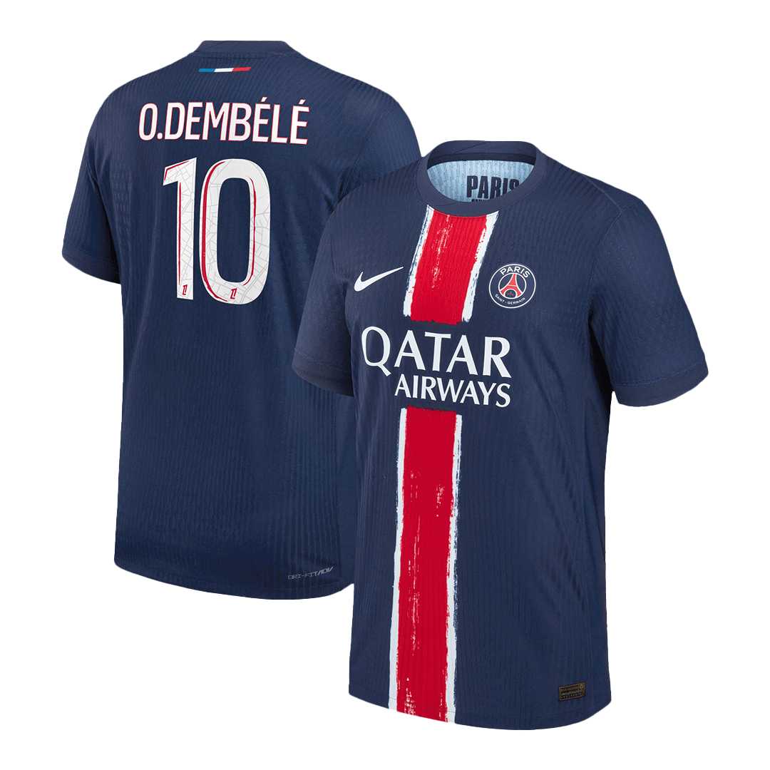 Domácí Fotbalový Dres PSG 24/25 Authentic O.DEMBÉLÉ #10