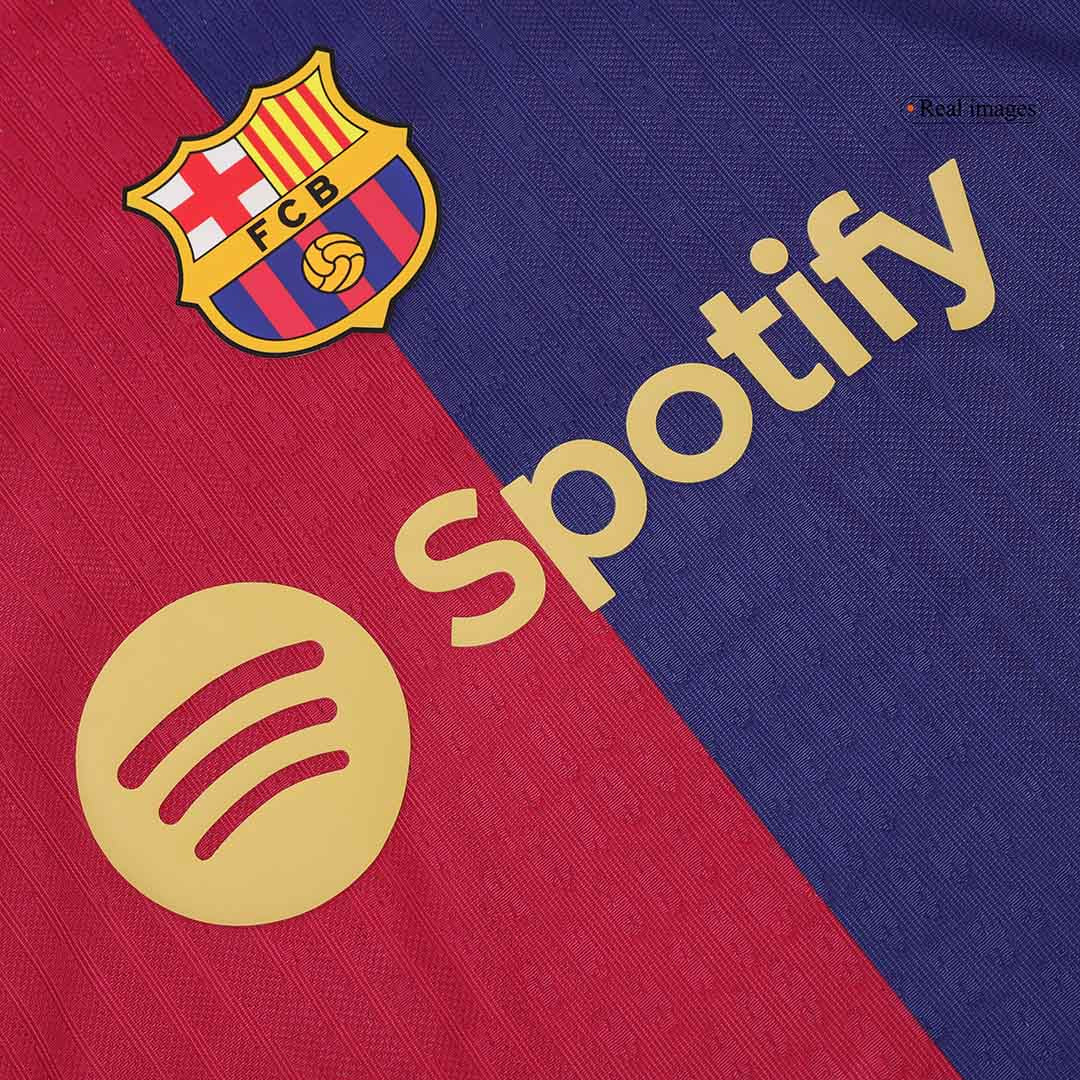 Domácí Fotbalový Dres Barcelona 24/25 Authentic LEWANDOWSKI #9