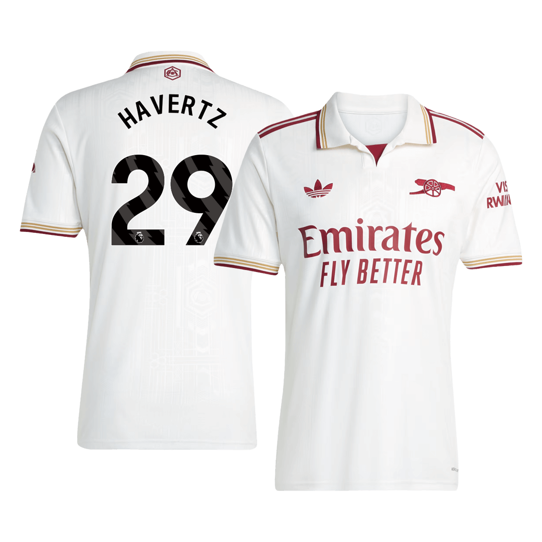 Arsenal třetí fotbalový dres 2025/26 HAVERTZ #29