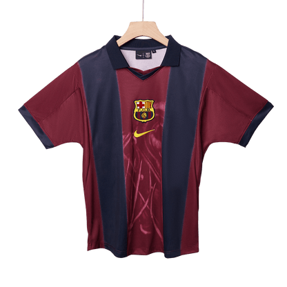 Domácí Retro Dres Barcelona 2000/01