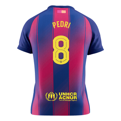 Domácí Fotbalový Dres Barcelona 25/26 PEDRI #8 UCL