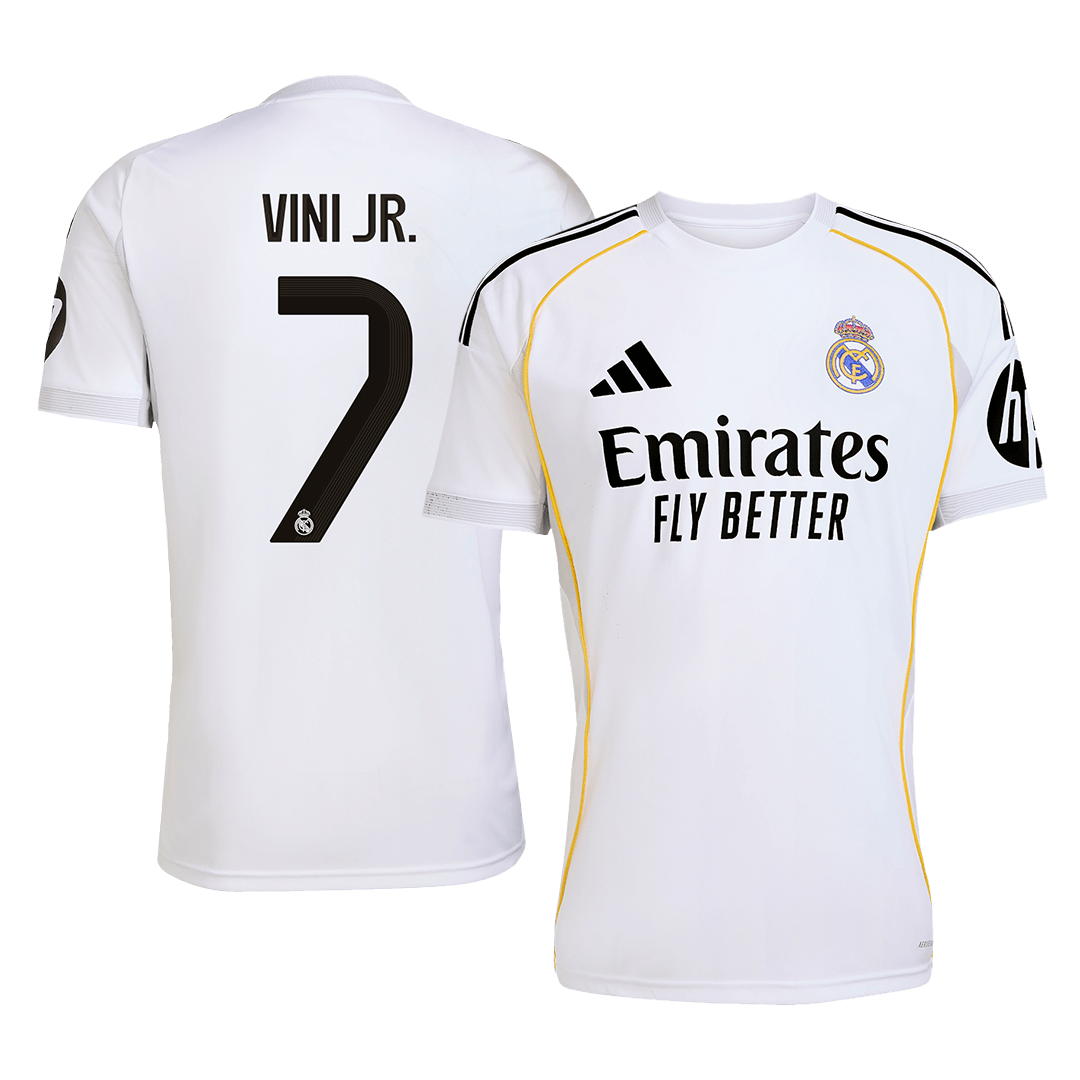 Domácí Fotbalový Dres Real Madrid 25/26 VINI JR. #7