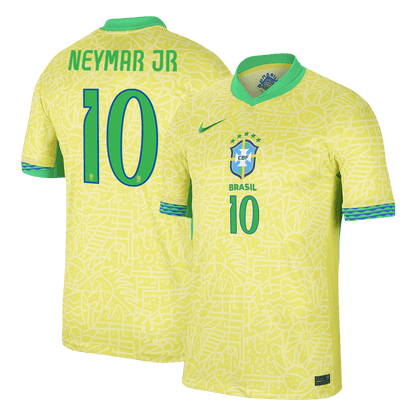Domácí Fotbalový Dres Brazil 2024 NEYMAR JR #10