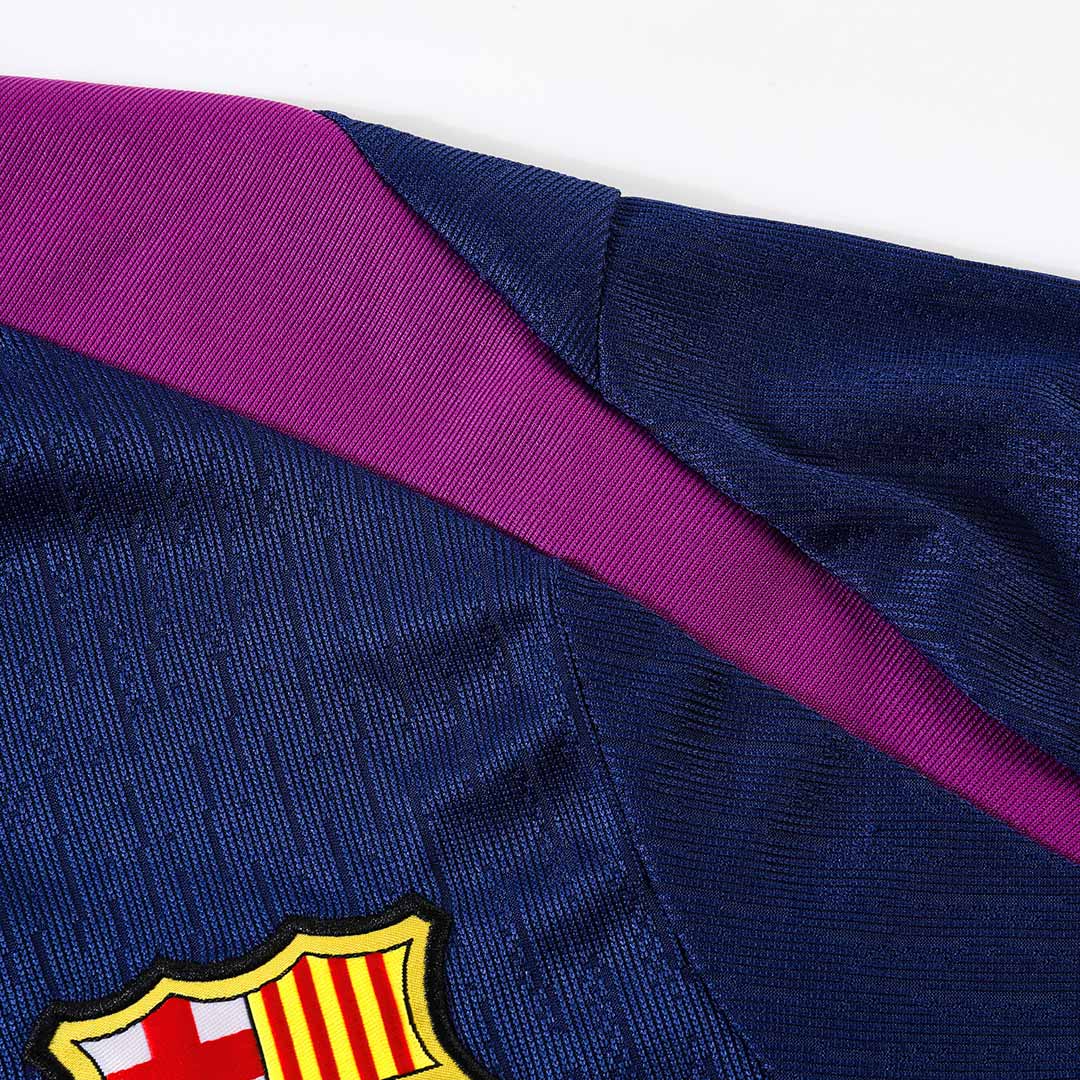 Barcelona dětská sada mikiny 2025/26 námořnická modrá