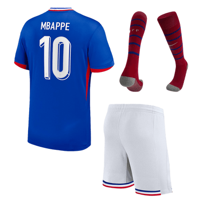 Dětská Domácí Fotbalový Souprava France 2024 MBAPPE #10