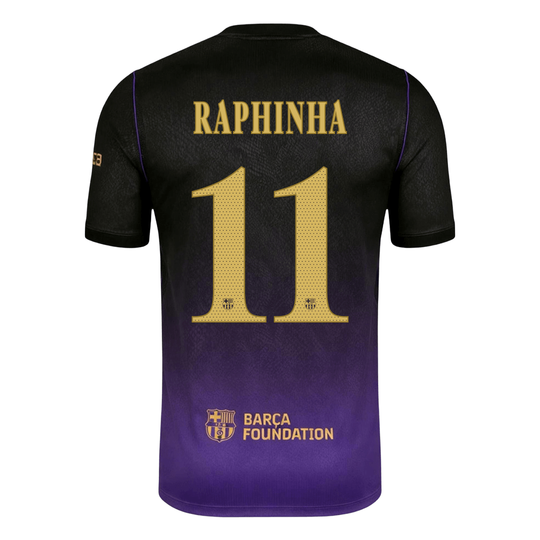 Barcelona venkovní fotbalový dres 2026/27 RAPHINHA #11 UCL