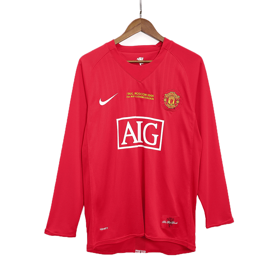 Domácí Retro Dres Manchester United 2007/08 - UCL